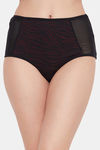 Clovia High Rise Three-Fourth Coverage Hipster Panty (Pack of 2) - Multicolor — thumbnail 2
