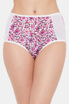 Clovia High Rise Three-Fourth Coverage Hipster Panty (Pack of 2) - Multicolor — thumbnail 5