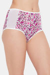 Clovia High Rise Three-Fourth Coverage Hipster Panty (Pack of 2) - Multicolor — thumbnail 6
