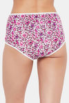 Clovia High Rise Three-Fourth Coverage Hipster Panty (Pack of 2) - Multicolor — thumbnail 7