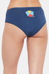 Clovia Medium Rise Three-Fourth Coverage Hipster Panty (Pack of 2) - Multicolor — thumbnail 4