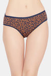 Clovia Medium Rise Cotton Bikini Panty - Orange — thumbnail 1