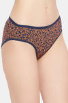 Clovia Medium Rise Cotton Bikini Panty - Orange — thumbnail 2