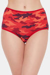 Clovia High Rise Three-Fourth Coverage Hipster Panty (Pack of 3) - Multicolor — thumbnail 2