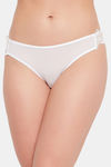 Clovia High Rise Cotton Bikini Panty - White — thumbnail 1