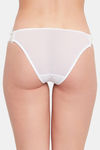 Clovia High Rise Cotton Bikini Panty - White — thumbnail 4