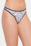 Clovia Low Rise Zero Coverage Thong - Grey — thumbnail 2