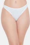 Clovia Low Rise Zero Coverage Thong - Blue — thumbnail 1