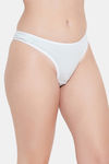 Clovia Low Rise Zero Coverage Thong - Blue — thumbnail 2