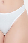 Clovia Low Rise Zero Coverage Thong - Blue — thumbnail 6