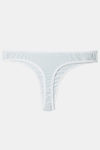 Clovia Low Rise Zero Coverage Thong - Blue — thumbnail 8
