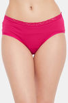 Clovia Medium Rise Three-Fourth Coverage Hipster Panty (Pack of 3) - Multicolor — thumbnail 4