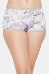 Clovia Medium Rise Full Coverage Boyshort - White — thumbnail 1
