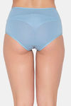 Clovia High Rise Three-Fourth Coverage Hipster Panty - Blue — thumbnail 4