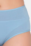 Clovia High Rise Three-Fourth Coverage Hipster Panty - Blue — thumbnail 5