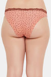Clovia Low Rise Half Coverage Bikini Panty - Orange — thumbnail 4