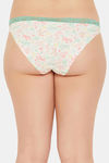Clovia Low Rise Half Coverage Bikini Panty - White — thumbnail 4