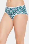 Clovia Medium Rise Three-Fourth Coverage Hipster Panty - White — thumbnail 2