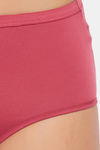 Clovia High Rise Three-Fourth Coverage Hipster Panty - Pink — thumbnail 6
