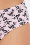 Clovia Medium Rise Three-Fourth Coverage Hipster Panty - Pink — thumbnail 7