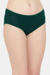 Clovia Medium Rise Three-Fourth Coverage Hipster Panty - Green — thumbnail 3