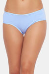 Clovia Medium Rise Three-Fourth Coverage Hipster Panty - Blue — thumbnail 1