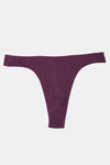 Clovia Low Rise Zero Coverage Thong - Purple — thumbnail 6