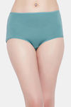 Clovia High Rise Three-Fourth Coverage Hipster Panty - Green — thumbnail 1