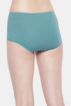 Clovia High Rise Three-Fourth Coverage Hipster Panty - Green — thumbnail 4
