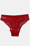 Clovia Low Rise Half Coverage Bikini Panty - Red — thumbnail 6