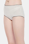 Clovia High Rise Three-Fourth Coverage Hipster Panty - White — thumbnail 2