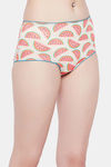 Clovia High Rise Three-Fourth Coverage Hipster Panty - White — thumbnail 3