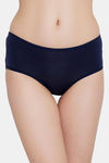 Clovia Medium Rise Three-Fourth Coverage Hipster Panty - Blue — thumbnail 1