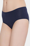 Clovia Medium Rise Three-Fourth Coverage Hipster Panty - Blue — thumbnail 3