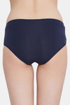 Clovia Medium Rise Three-Fourth Coverage Hipster Panty - Blue — thumbnail 4