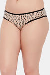 Clovia Low Rise Half Coverage Bikini Panty - Beige — thumbnail 2