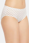 Clovia Medium Rise Half Coverage Hipster Panty - Grey — thumbnail 2