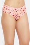 Clovia Medium Rise Half Coverage Hipster Panty - Pink — thumbnail 2