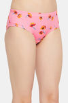 Clovia Medium Rise Half Coverage Hipster Panty - Pink — thumbnail 2