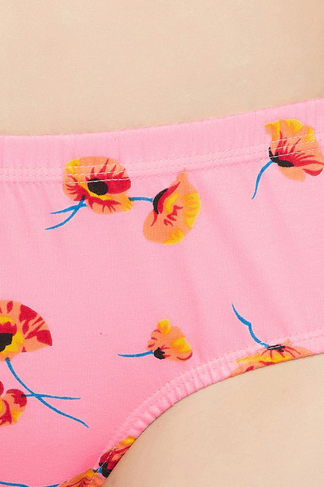 Clovia Medium Rise Half Coverage Hipster Panty - Pink — image 5