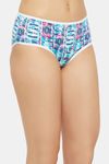 Clovia Medium Rise Half Coverage Hipster Panty - Multi — thumbnail 3