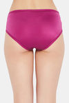 Clovia Medium Rise Half Coverage Hipster Panty - Purple — thumbnail 4
