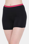 Clovia Medium Rise Full Coverage Boyshort - Black — thumbnail 3