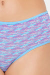 Clovia Medium Rise Three-Fourth Coverage Hipster Panty - Blue — thumbnail 6