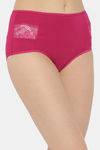 Clovia High Rise Three-Fourth Coverage Hipster Panty - Pink — thumbnail 2