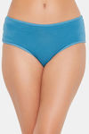 Clovia Medium Rise Three-Fourth Coverage Hipster Panty - Teal — thumbnail 1