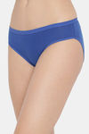 Clovia Low Rise Half Coverage Bikini Panty - Blue — thumbnail 3