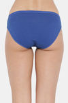 Clovia Low Rise Half Coverage Bikini Panty - Blue — thumbnail 4