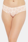 Clovia Medium Rise Three-Fourth Coverage Hipster Panty - White — thumbnail 1