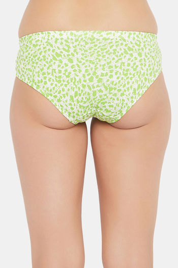Clovia Medium Rise Three-Fourth Coverage Hipster Panty - White — image 4